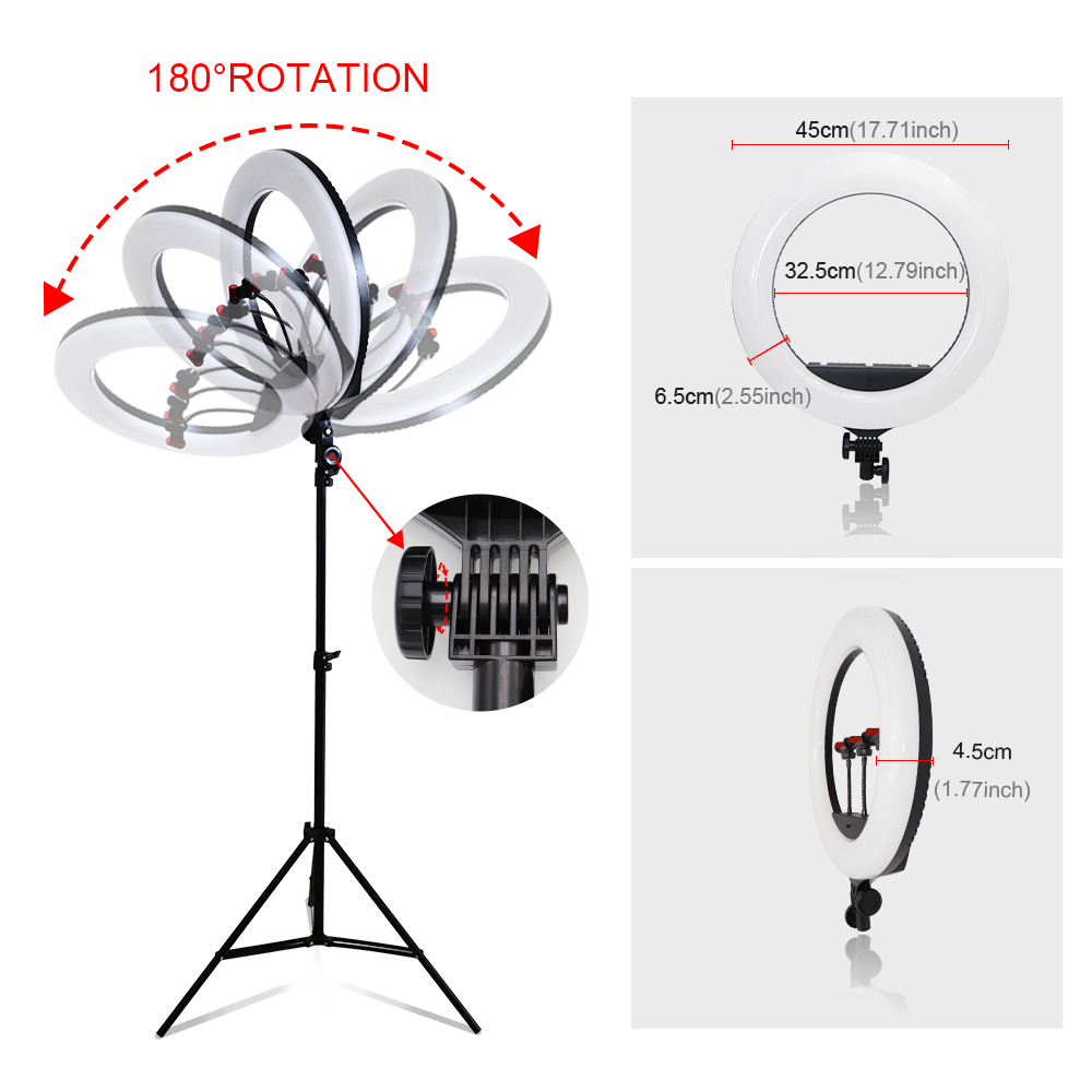 18" Selfie Ring Light